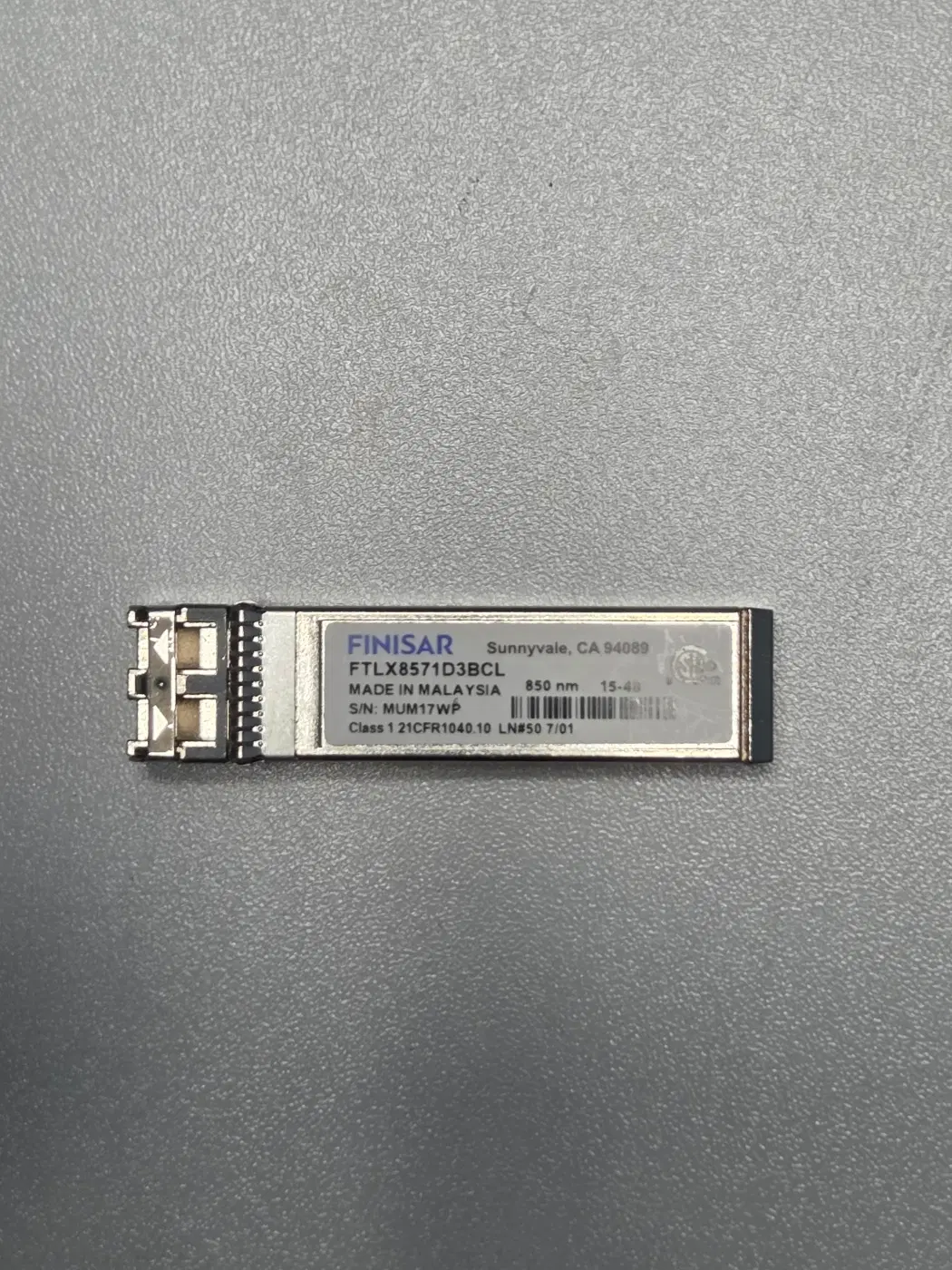 FINISAR FTLX8571D3BCL 시버