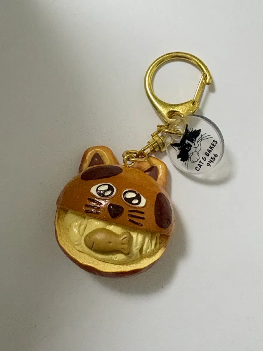 Cat&bakes 9456 도라네코빵 고양이 마스코트 키링 가챠