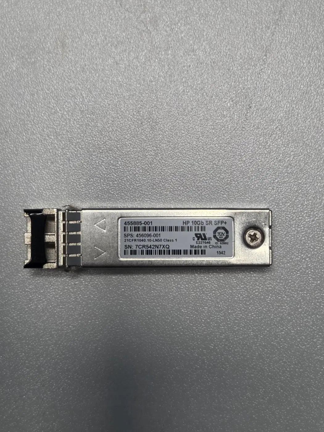 HP 10GB SR SFP+ 455885-001 시버