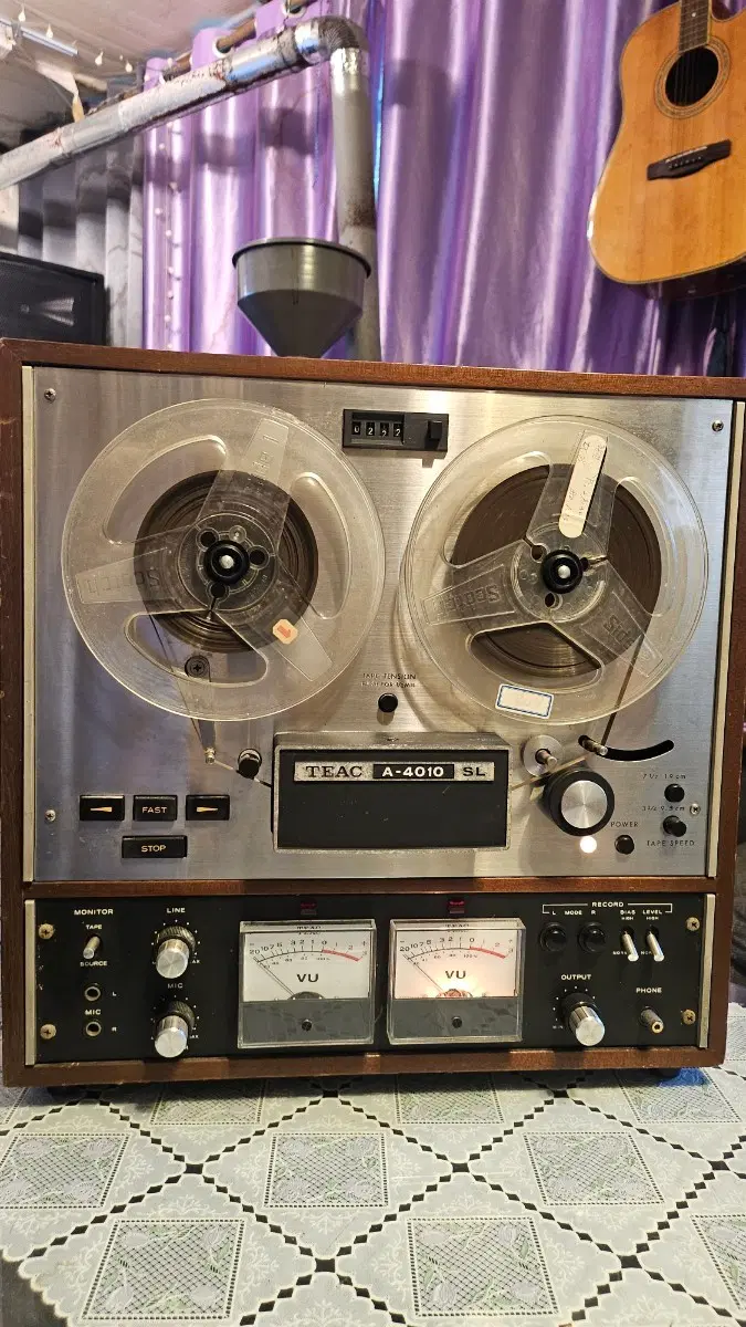 빈티지 명기 TEAC 티악 A-4010 SL 릴데크 (오토 리버스)