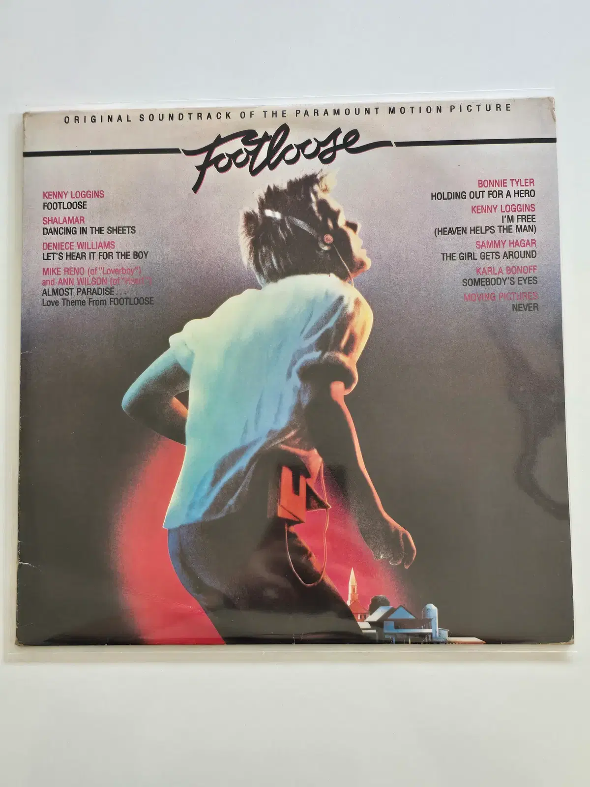 Footloose LP /Original Soundtrack/EX+/가사집