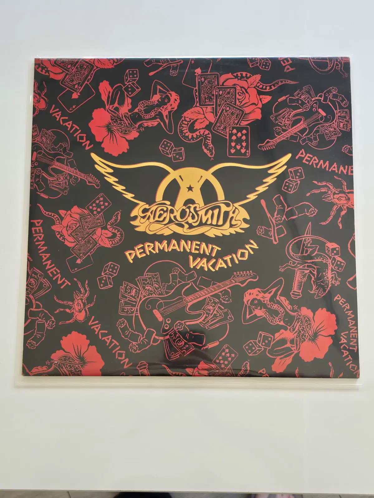 Aerosmith 에어로스미스 LP / Permanent Vacation/MINT/가사집