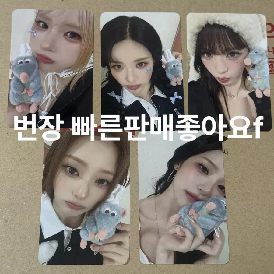 5장 set 결제창) 프로미스나인 애플뮤직 3차 대면 포카 요리사ver.