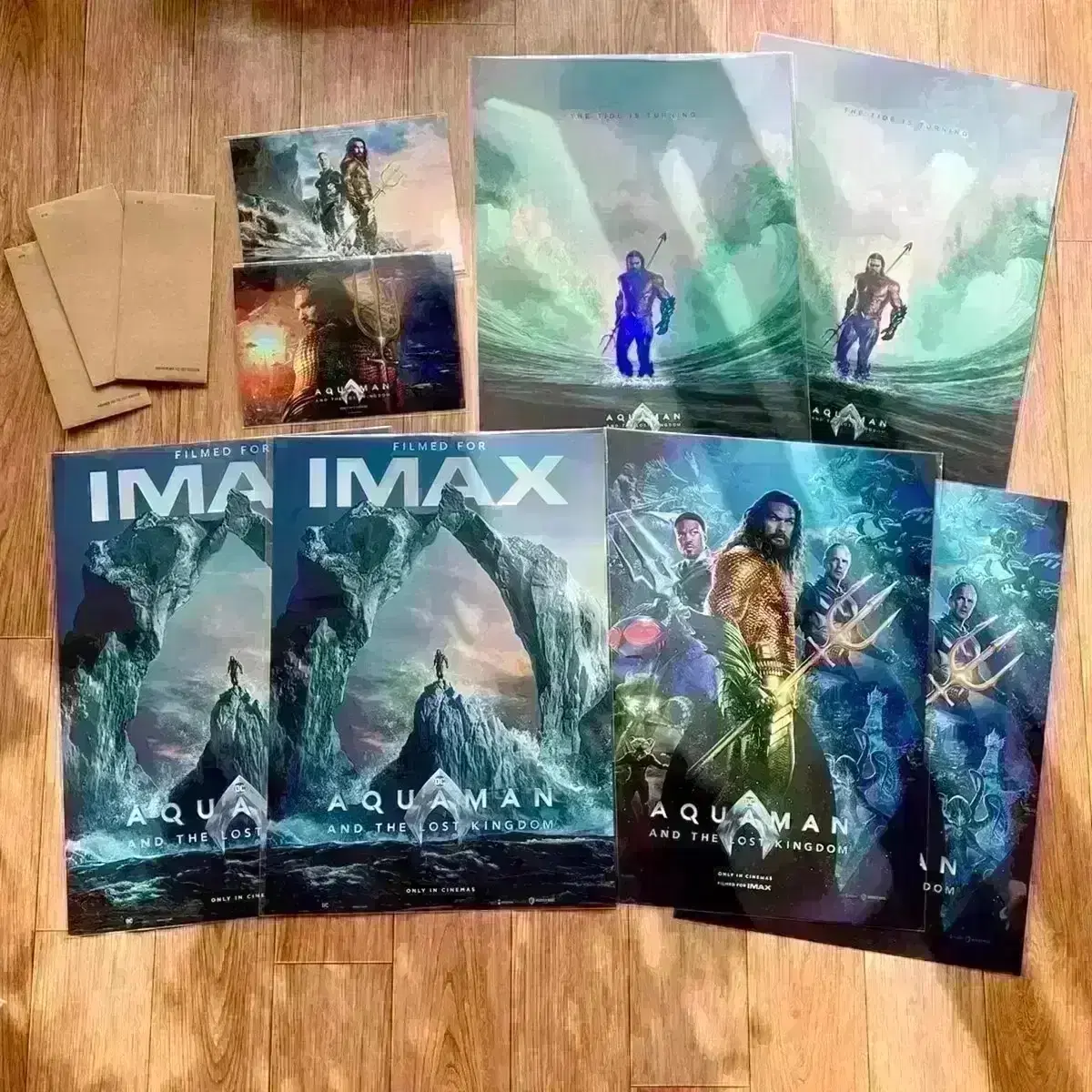 아쿠아맨 아이맥스 포스터 오션오리지널티켓오티아트카드TTT IMAX굿즈