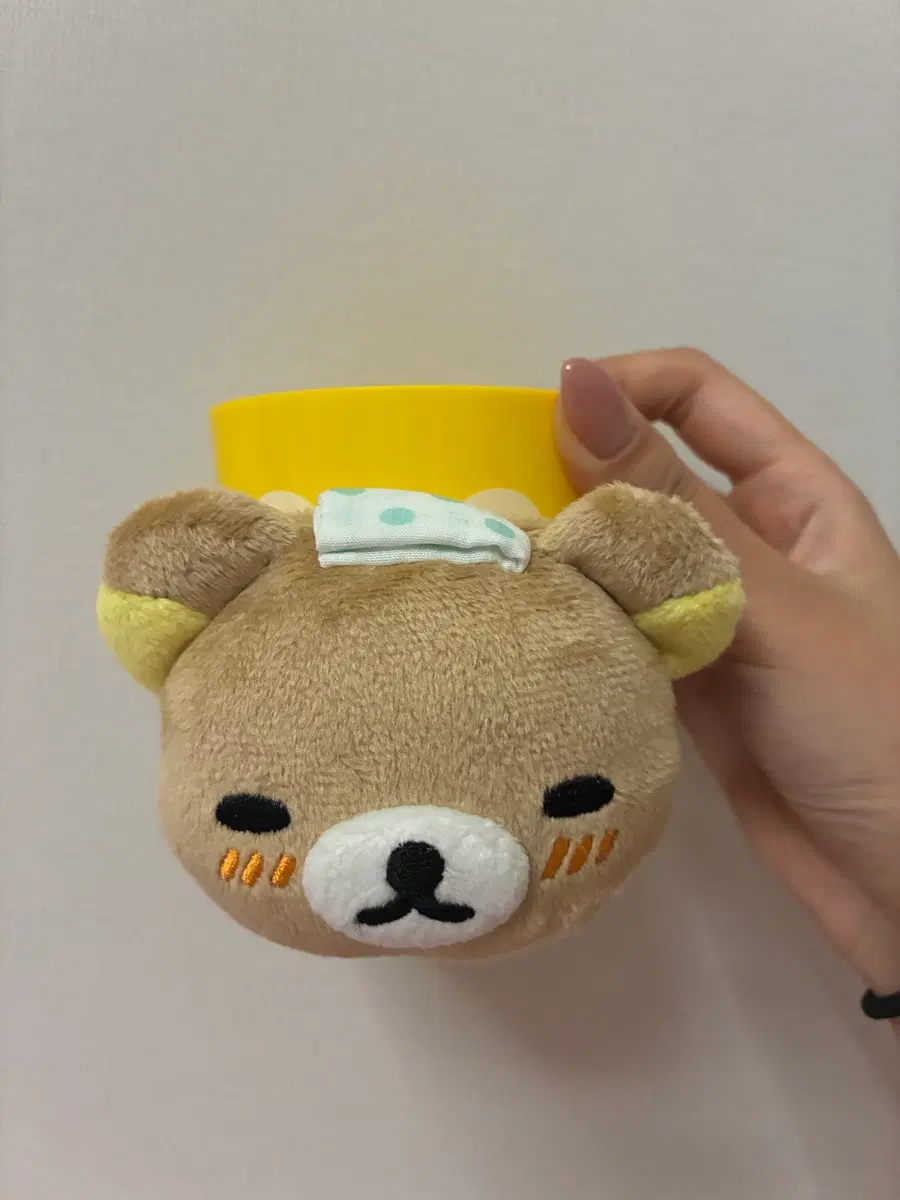 도고온천 리락쿠마 컵홀더