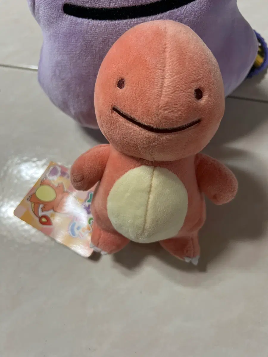 변신 메타몽 파이리 인형