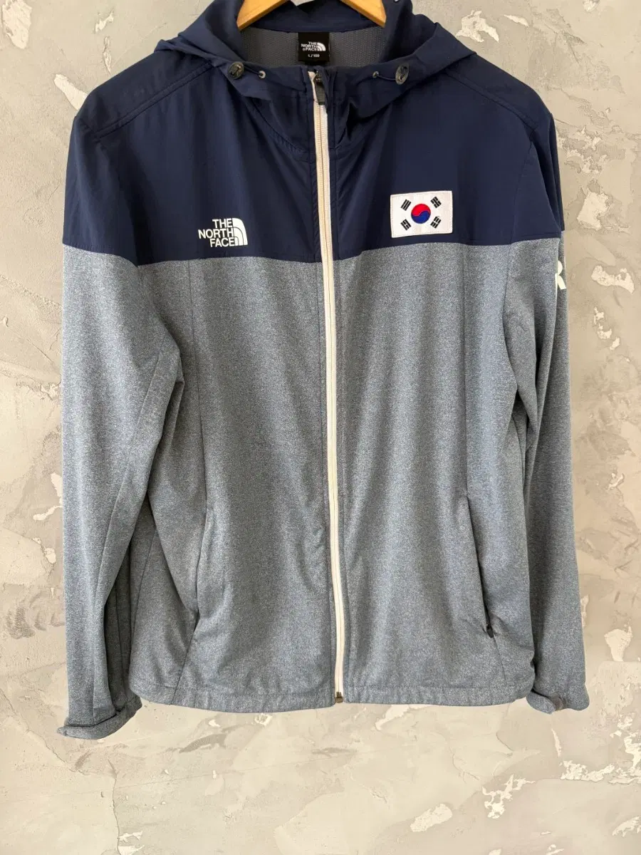 노스페이스 바람막이 팀코리아 남성용 L