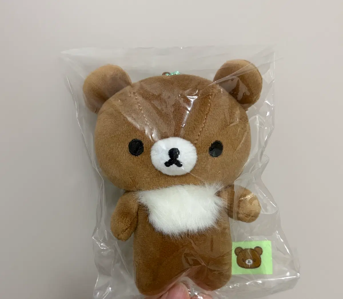 코구마 모찌모찌 키링 인형 차이로이코구마