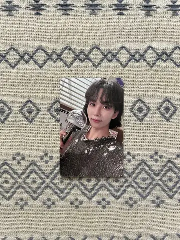 세븐틴 정한 FOLLOW 서울콘서트 회장 CARAT 한정판 트레이딩 카드