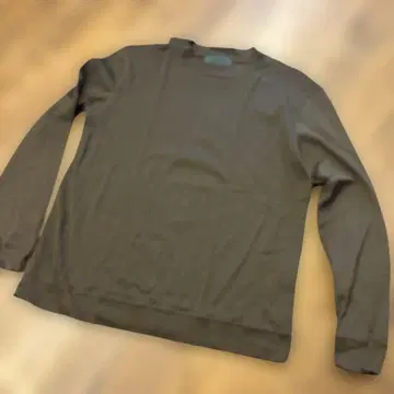 FORMAL JERSEY 남성용 긴팔 티셔츠 브라운 L