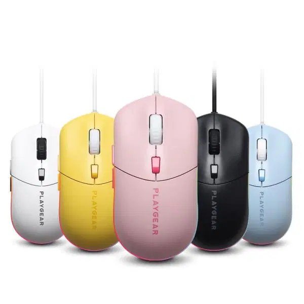 무소음 게이밍 마우스 6400dpi RGB LED 양손형