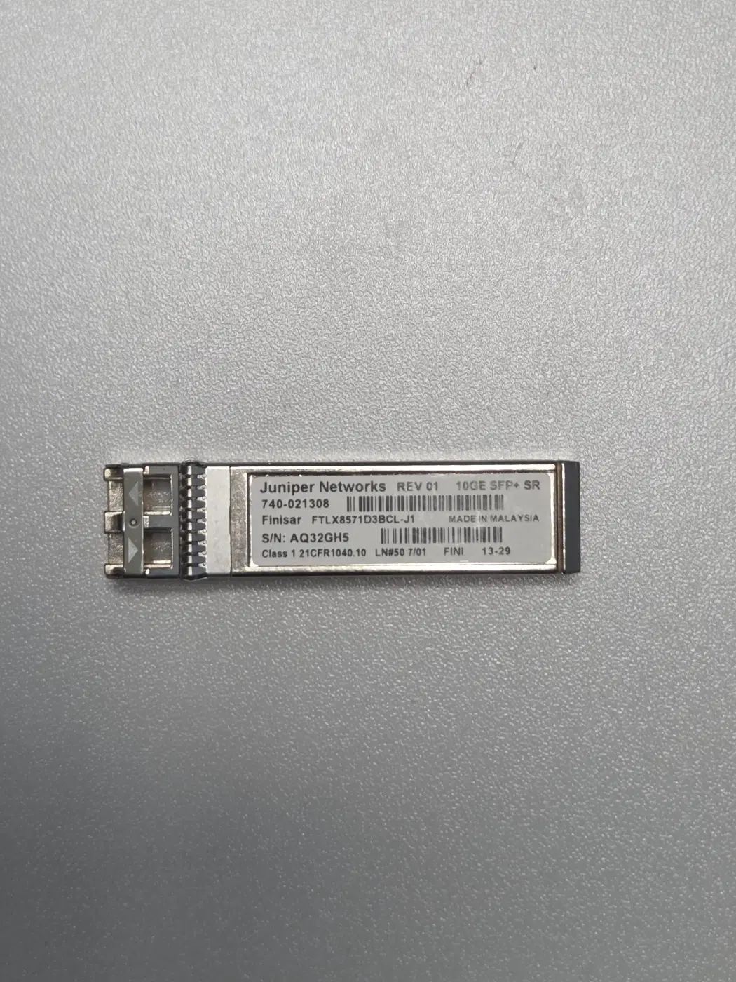 JUNIPER 10GE SFP+ SR 시버