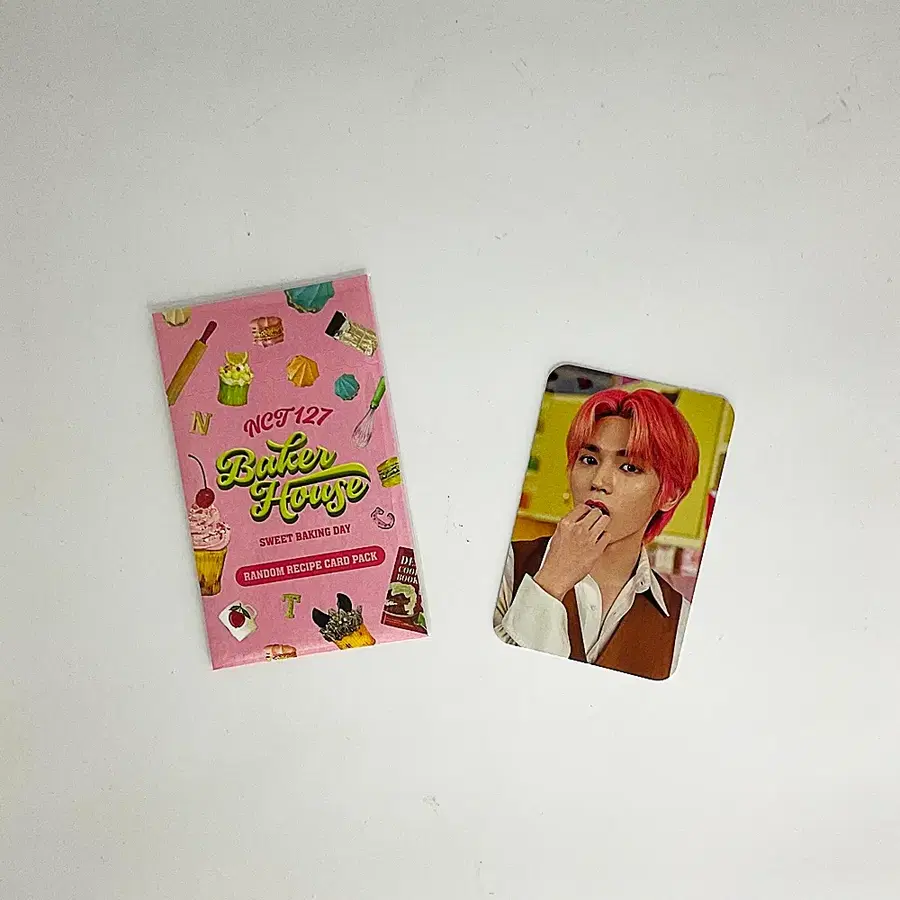엔시티127 쟈니 베이커 하우스 레시피카드 포토카드 포카 NCT127 JOHNNY BAKER HOUSE RECIPE PACK PHOTOCARD 2