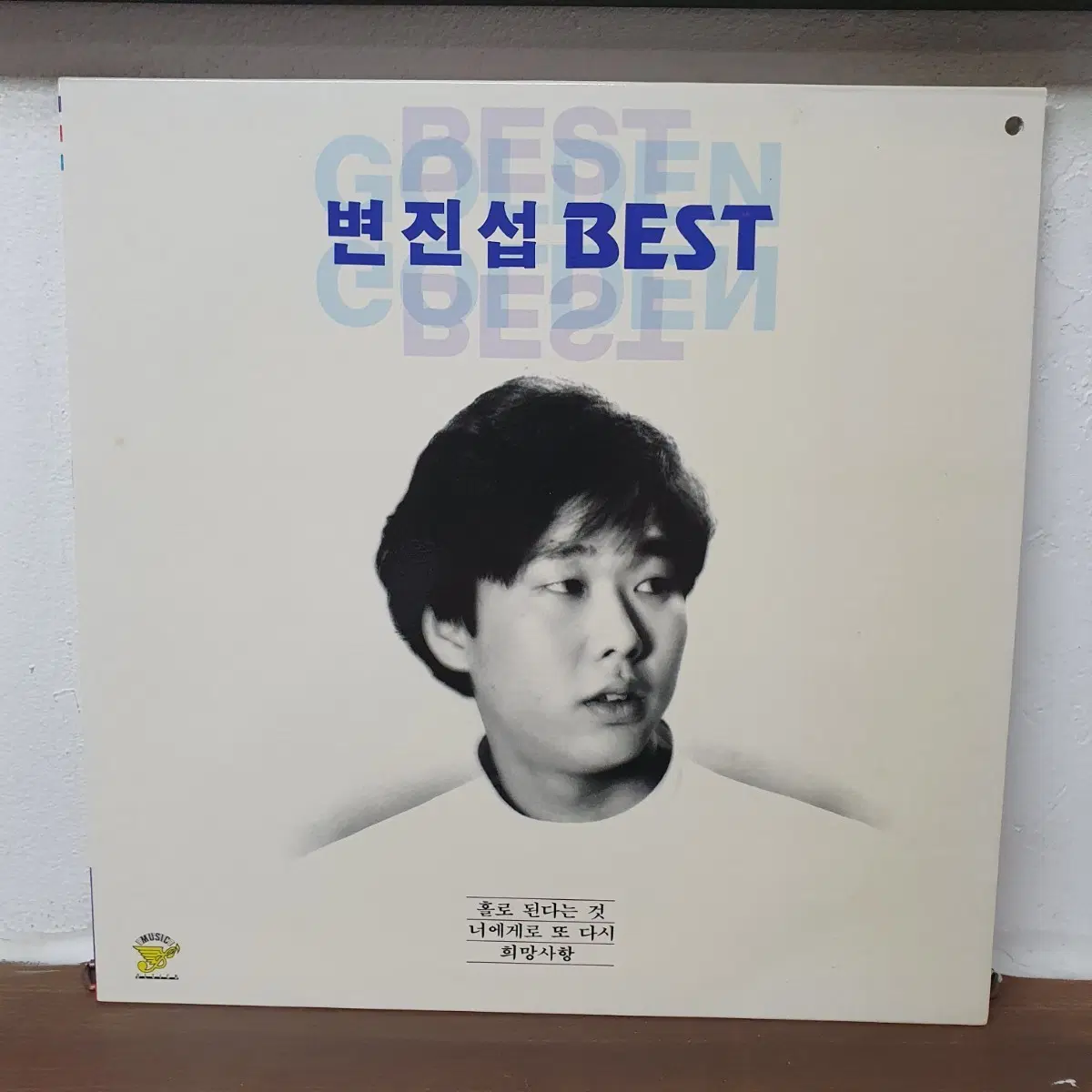 변진섭 BEST 희망사항 LP 1992 뮤직디자인