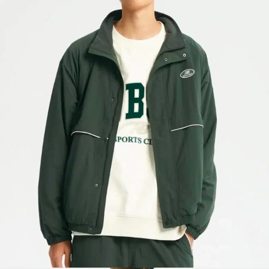 뉴발란스 뉴 보이 기모 바람막이 자켓