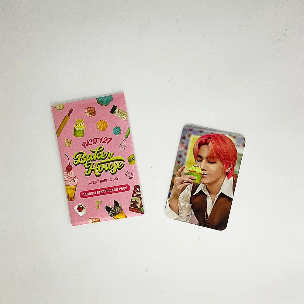 엔시티127 태용 베이커 하우스 레시피카드 포토카드 포카 NCT127 TAEYONG BAKER HOUSE RECIPE PACK PHOTOCARD 4