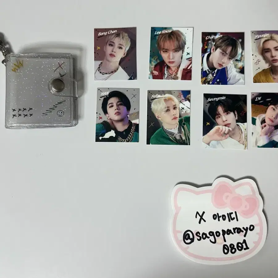 스트레이키즈 The Victory 증사 콜북 키링 세트 일괄 양도 ID Card collect book