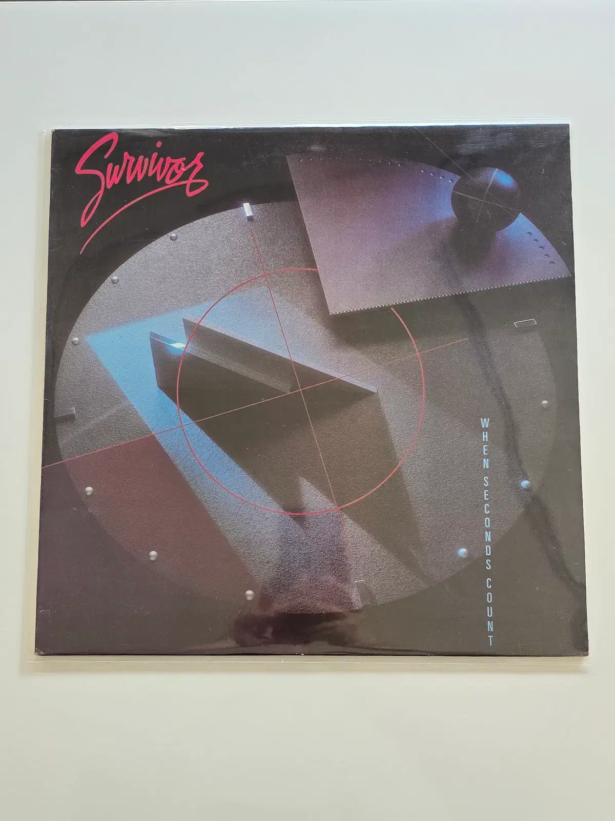 Survivor 서바이버 LP / When Seconds Count/MINT/가사지