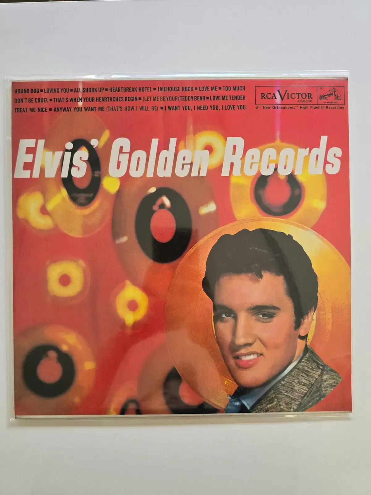 Elvis Presley 엘비스 프레스리 LP / Elvis' Golden Records/NM,EX+//가사지