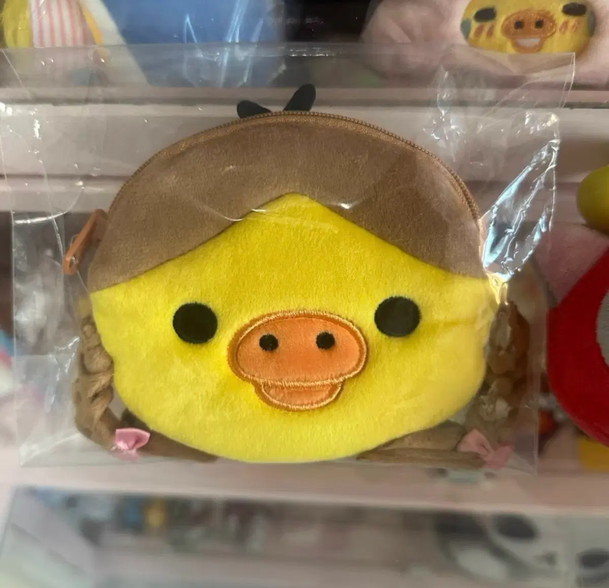 키이로이토리 학원 양갈래 파우치