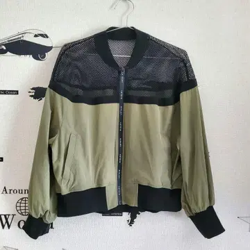 [ used 새상품급 ] RISLEY 숄더 메쉬 블루종 F
