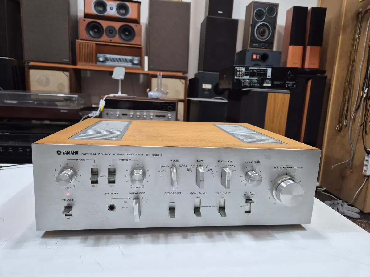 야마하 빈티지인티앰프 CA-1000 II
