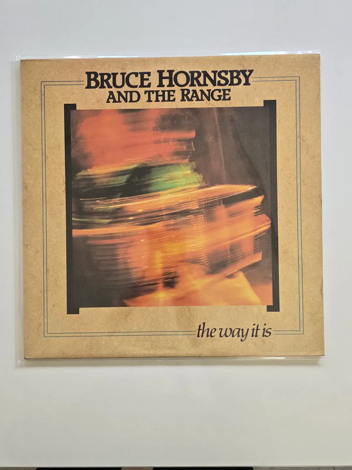 Bruce Hornsby and the Range 브루스 혼스비 앤 더 레인지 LP / the way it is/EX+전체적으로 연흔많지만 소리아주좋음/가사지
