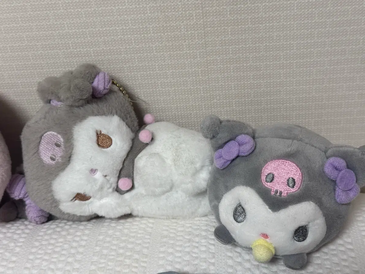 쿠로미 봉제인형 2개 세트