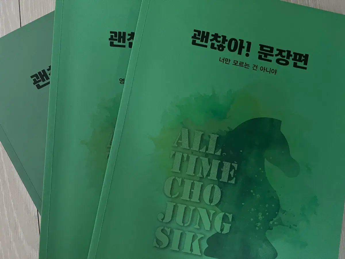조정식 괜찮아 문장편 2027( 본책, 워크북, 복습북)