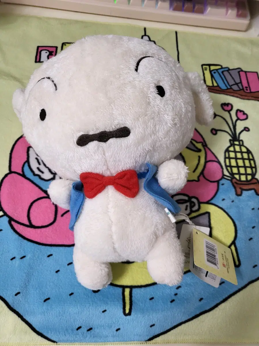 17년도 짱구 흰둥이 봉제 인형