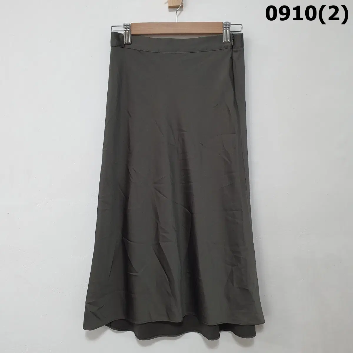 라피아프 마레 롱 스커트 카키색 55