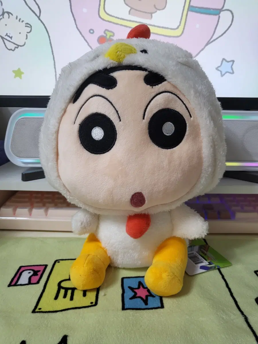 19년도 치킨 코스튬 짱구 봉제 인형