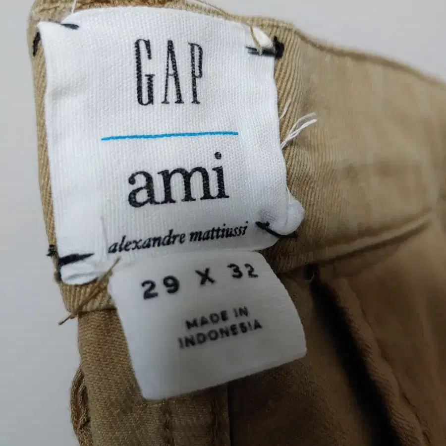 GAPxAMI 면팬츠