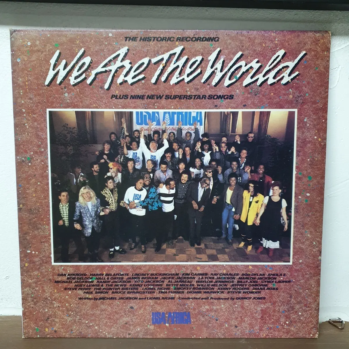 위아더 월드 LP 1985