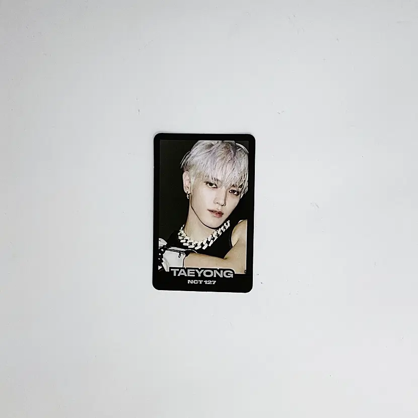 엔시티127 태용 질주 트레이딩카드 포토카드 포카 NCT127 TAEYONG 2 Baddies STREET TRADING CARD PHOTOCARD