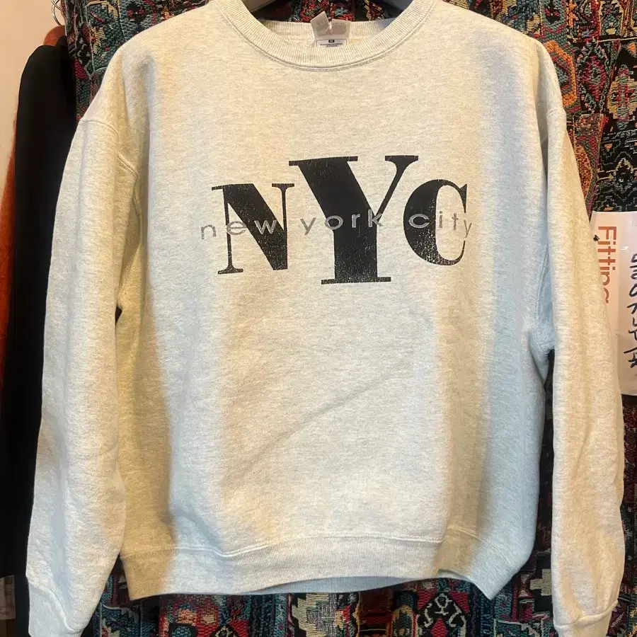 90s USA 프루트오브더룸 NYC 스웻 M