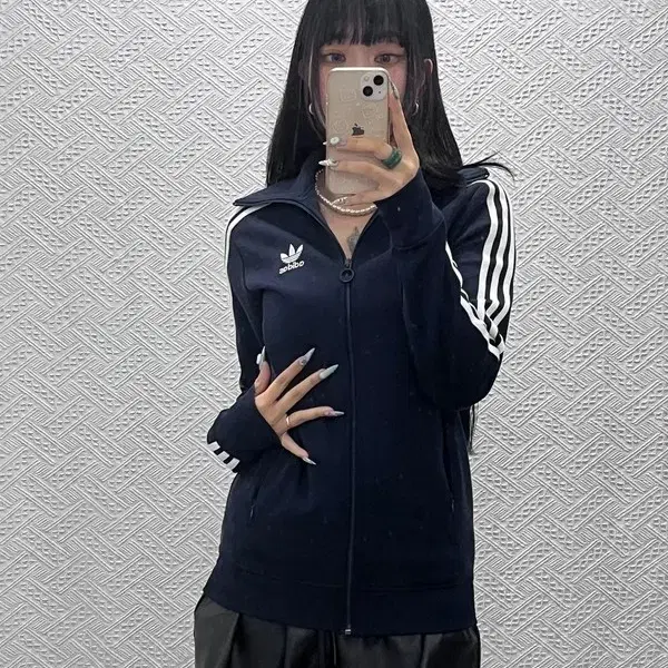 아디다스 빈티지 캐주얼 스포티 유로파 져지 집업 90 C14653