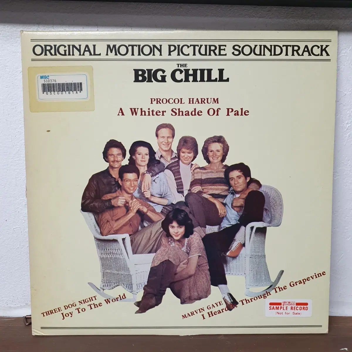 BIG CHILL 빅 칠 오리지널 사운드트랙 LP  1984 성음