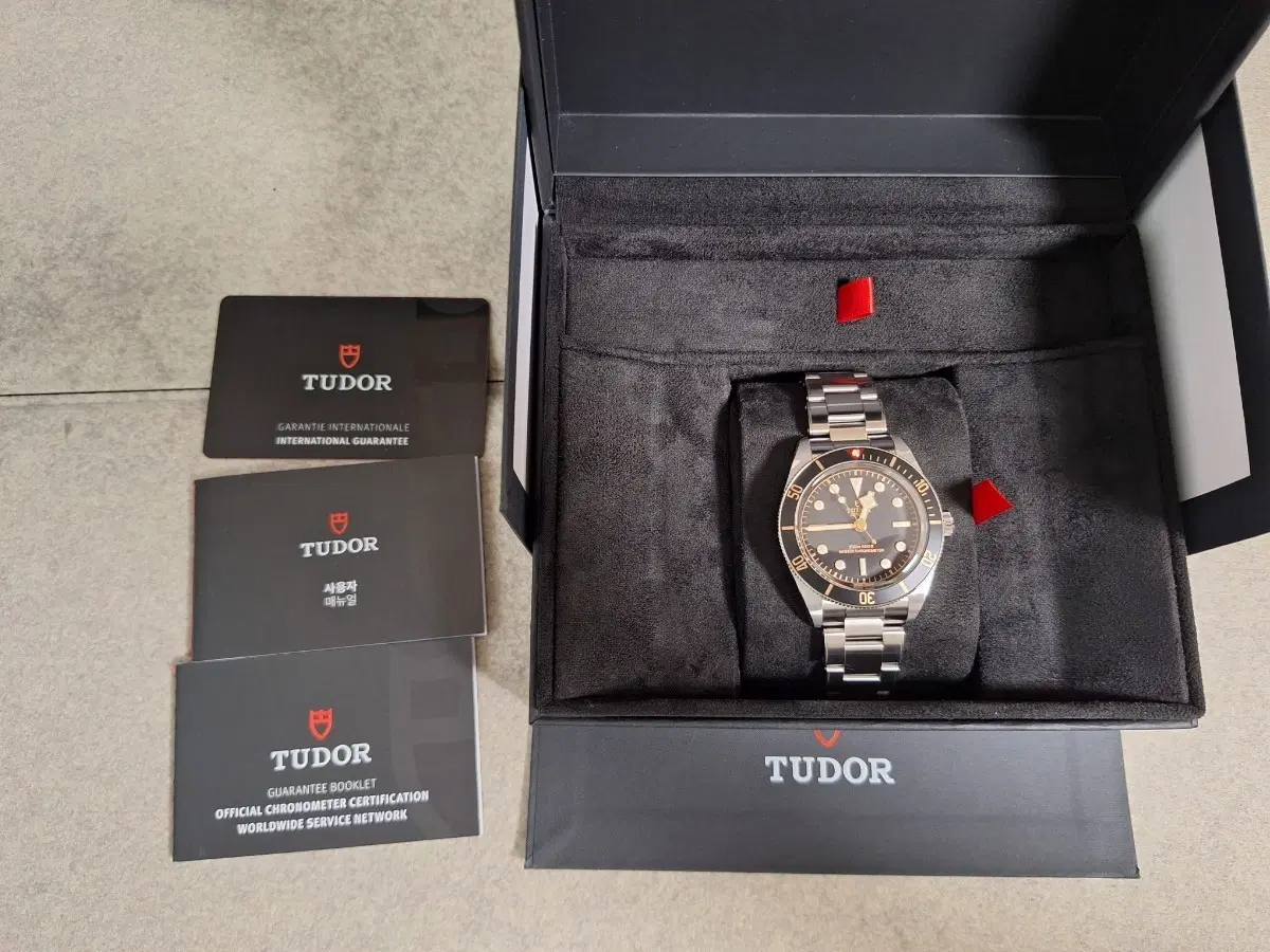 튜더 블랙베이58 풀박스 구성품 풀셋 39mm