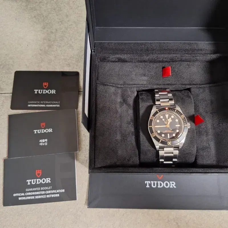 튜더 블랙베이58 풀박스 구성품 풀셋 39mm