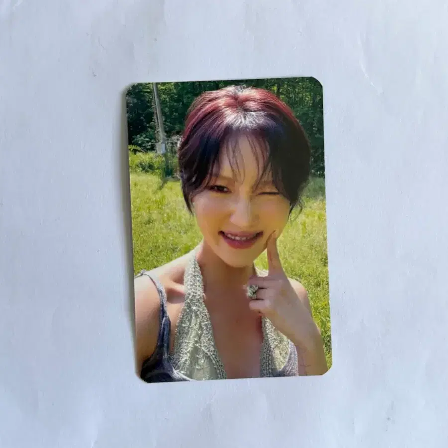 마마무 화사 특전 포카