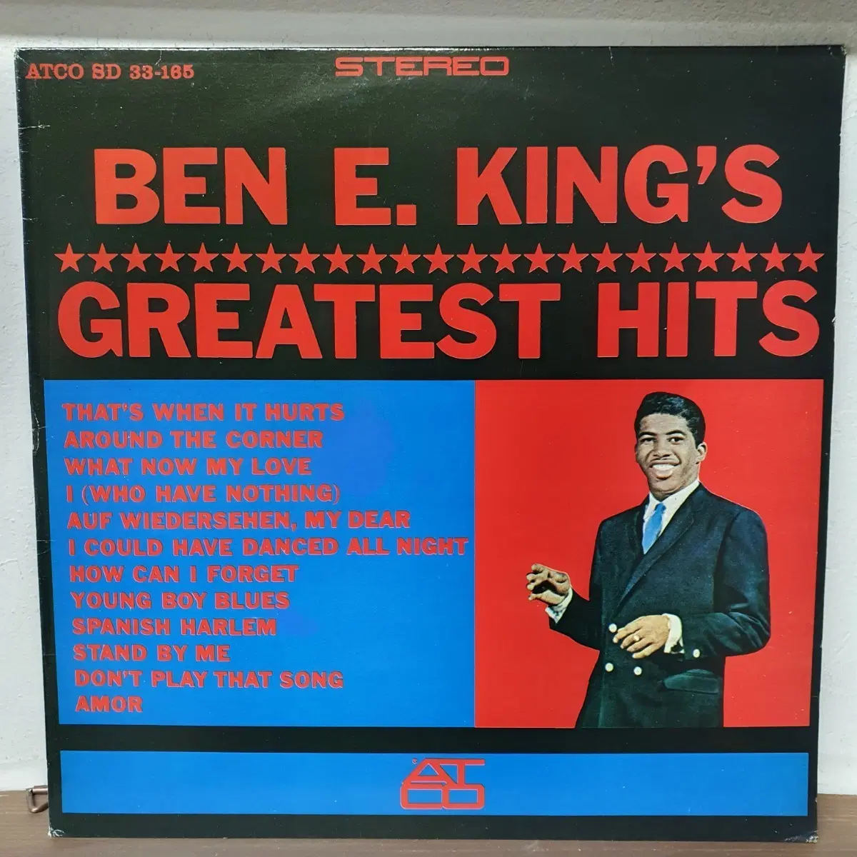 벤 E. 킹 베스트 히트 앨범 LP 1978 오아시스