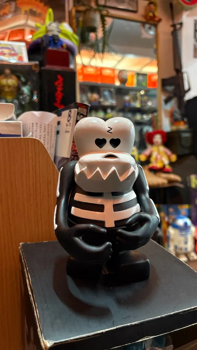 바운티헌터 스컬쿤 피규어 블랙 오리지날 소프비 1997