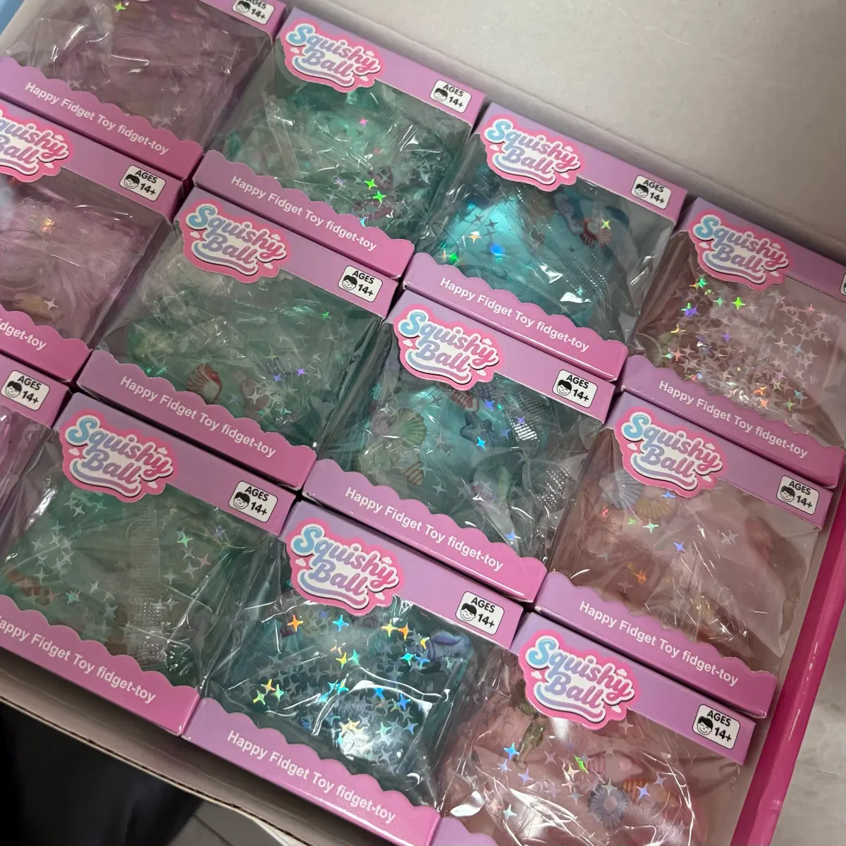 신상 조개 물고기 스퀴시 말랑이