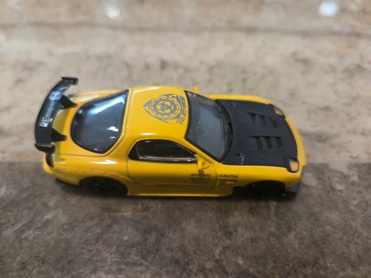 이그니션 1:64 (FD3S) RX-7 옐로우 개봉품 택포5.5