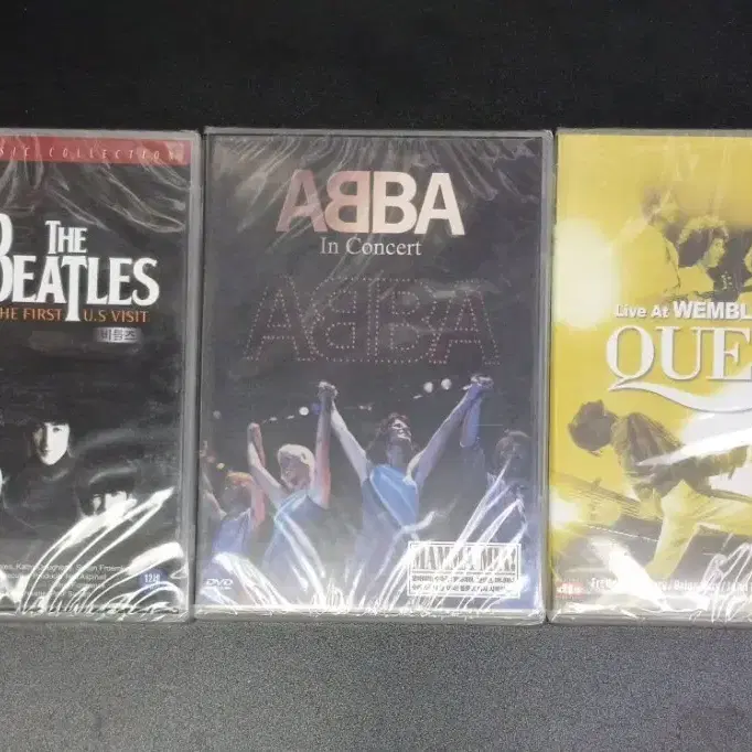 비틀즈 / ABBA / 퀸 DVD 세트