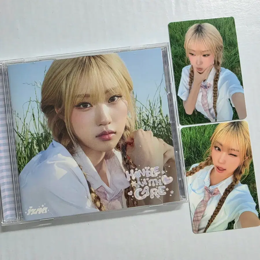 이즈나 최정은 일본 앨범 덤핫 개인반 / 타워레코드 특전 포카