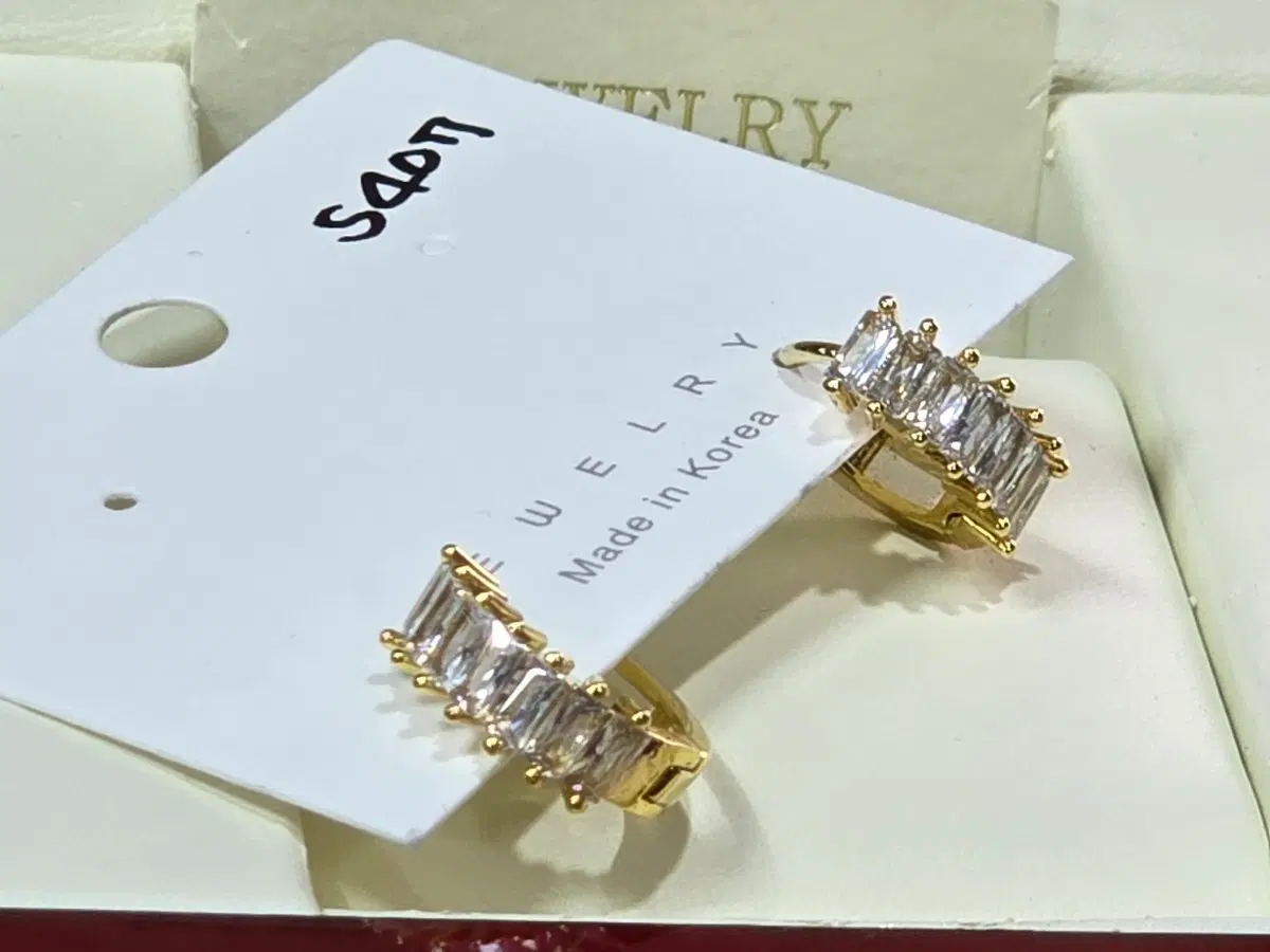 모니카비나더 원터치 귀걸이 링 귀걸이 1,4센치