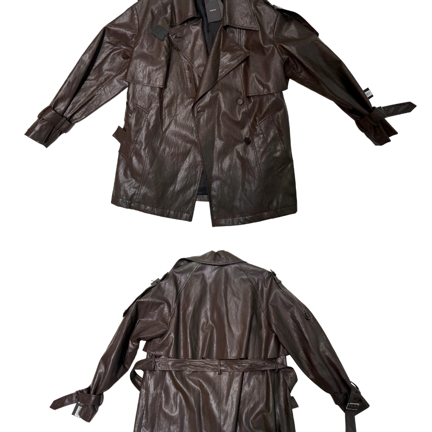 시스템 ECO LEATHER TRENCH(W)(82-94-160)