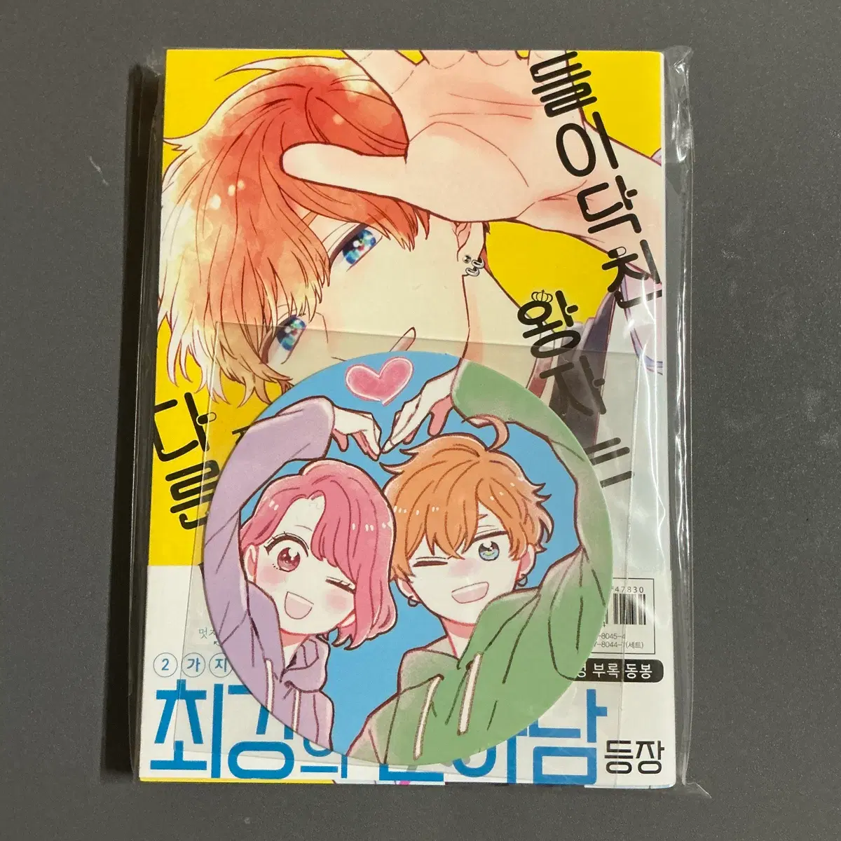순정만화 들이닥친 왕자는 2가지 다른 맛 1~10권 개봉 초판